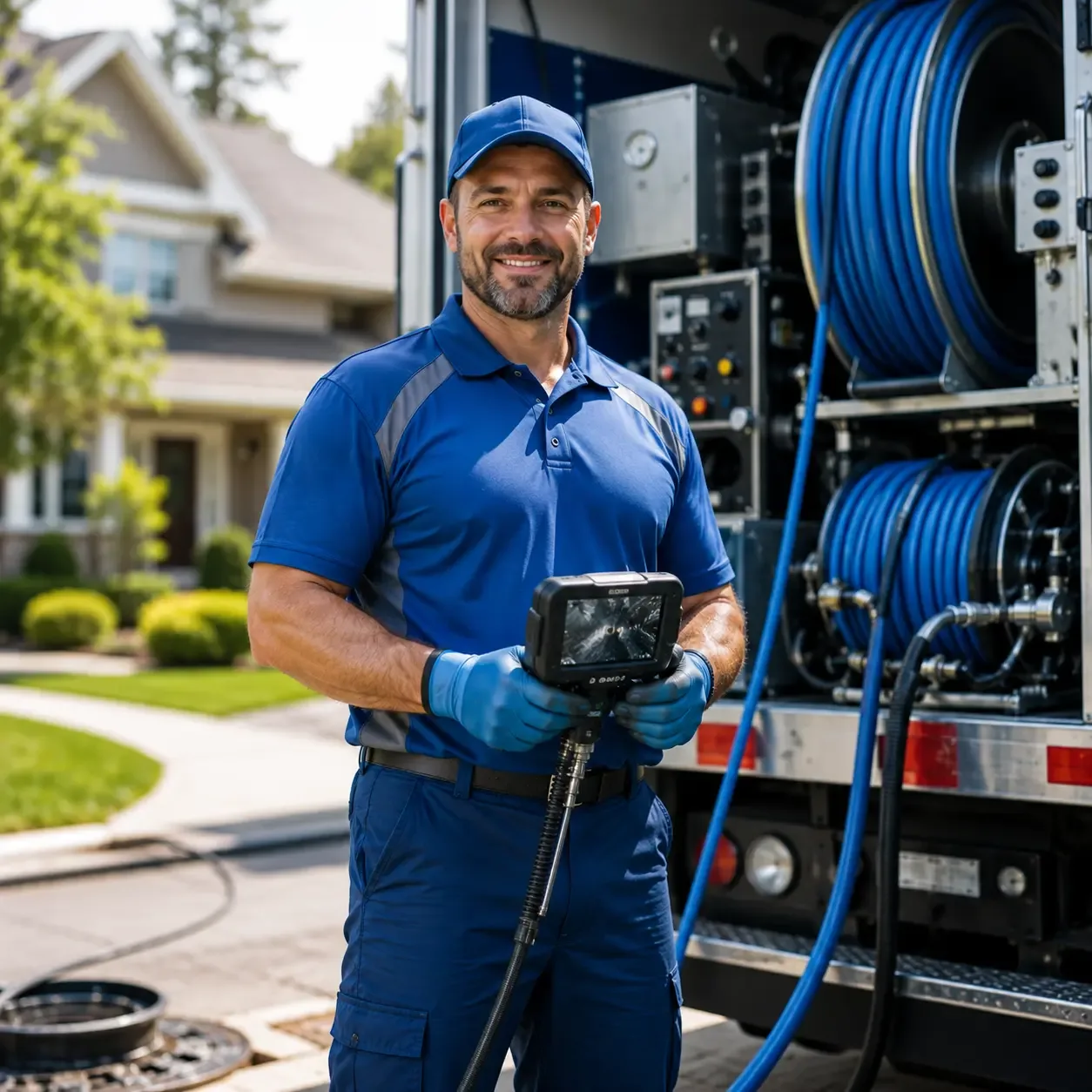 Local outdoor drain cleaning specialists in James Creek, PA